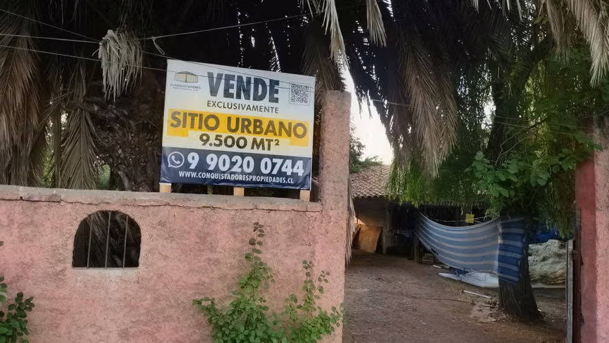 TERRENO URBANO 9500 MT2, LAS ACACIAS, HOSPITAL, UF 1,43/M2