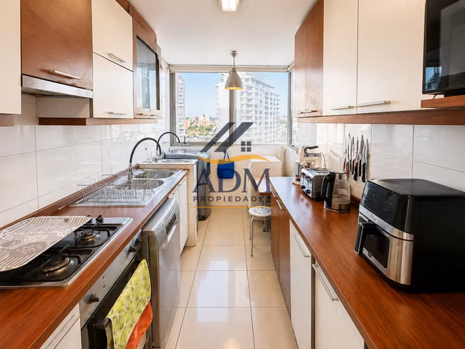 Departamento 3D 2B con vista panorámica al mar | Costa de Montemar, Concón