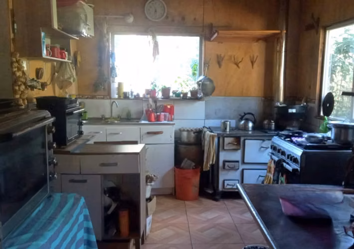 Parcela con Casa y bajada al Río en sector Carrico
