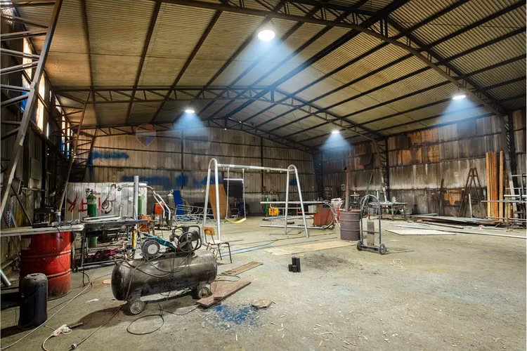 Complejo industrial operativo en lampa