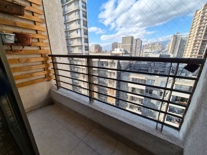 Departamento de 2 dormitorios con vista despejada