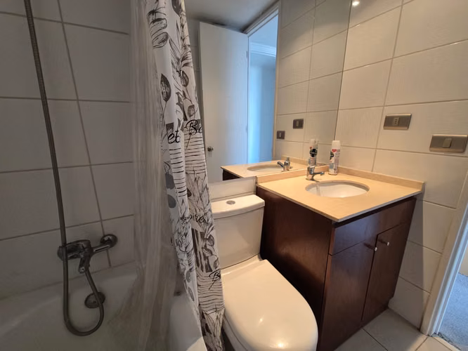 Departamento de 2 dormitorios con vista despejada