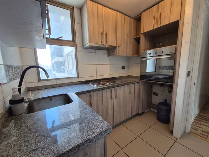 Departamento de 2 dormitorios con vista despejada