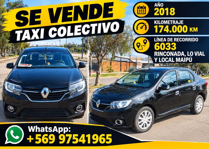 Tax colectivo en exelentes condiciones