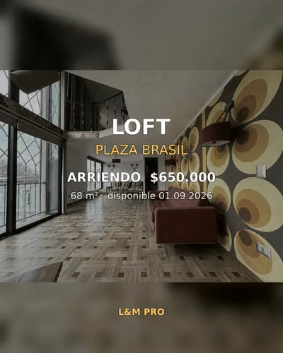 DEPARTAMENTO 1D 2B LOFT PLAZA BRASIL
