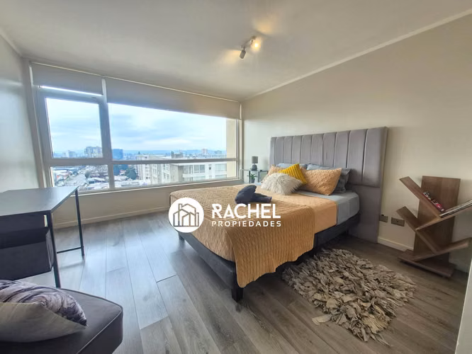 SE ARRIENDA HERMOSO DEPARTAMENTO AMOBLADO Y TOTALMENTE EQUIPADO – EDIFICIO ZURICH - TEMUCO