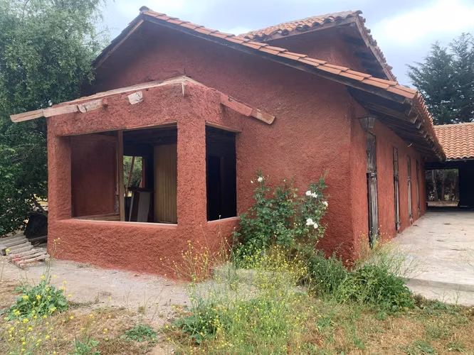TRANQUE LO OVALLE MEJOR SECTOR DE CASABLANCA VENDO PARCELA CON CASA