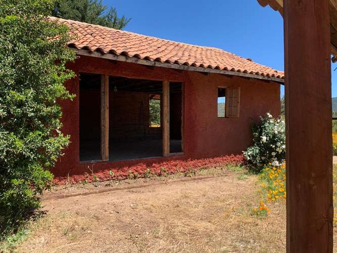 TRANQUE LO OVALLE MEJOR SECTOR DE CASABLANCA VENDO PARCELA CON CASA
