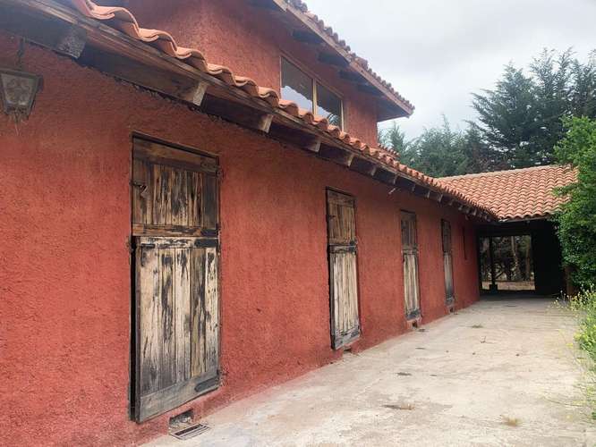 TRANQUE LO OVALLE MEJOR SECTOR DE CASABLANCA VENDO PARCELA CON CASA