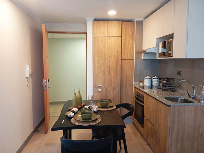 DEPTO 1D/1B EN LÍA AGUIRRE 95 CON REFRIGERADOR INCLUIDO