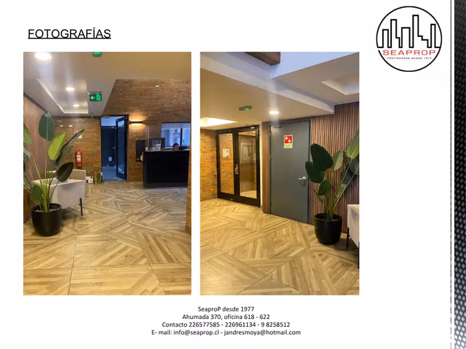 Arriendo Departamento 1D - 38 m2 Carmen – Santiago Centro