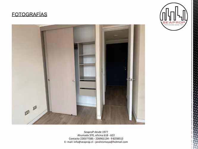 Arriendo Departamento 1D - 38 m2 Carmen – Santiago Centro - Imagen 6