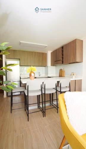 Arriendo Moderno Depto 2D2B  (amoblado opcional)