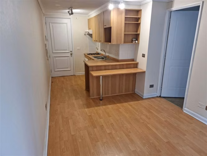Departamento en venta de 1 dorm con bodega en Santiago