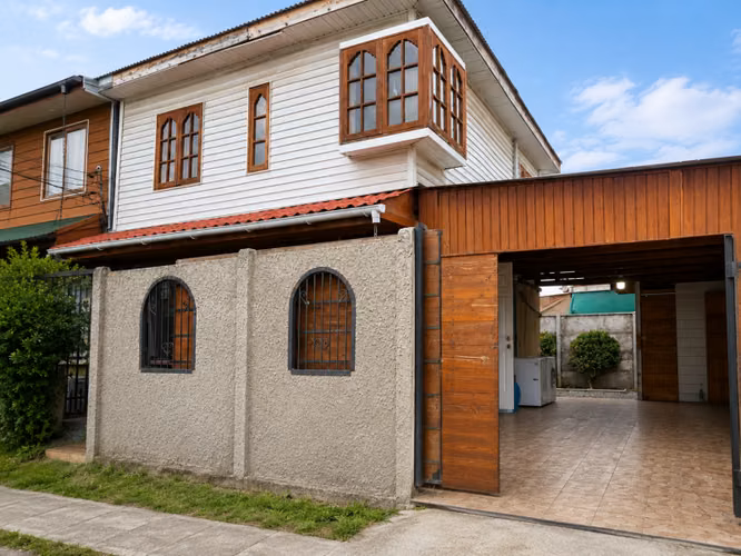 Casa Equipada de 2 Dormitorios en Don Sebastián de Rauquén