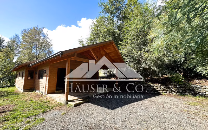 Casa en arriendo Pucon Sector Waldorf 3 dorm 2 baños