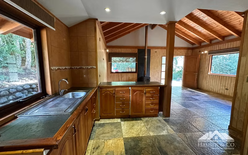 Casa en arriendo Pucon Sector Waldorf 3 dorm 2 baños