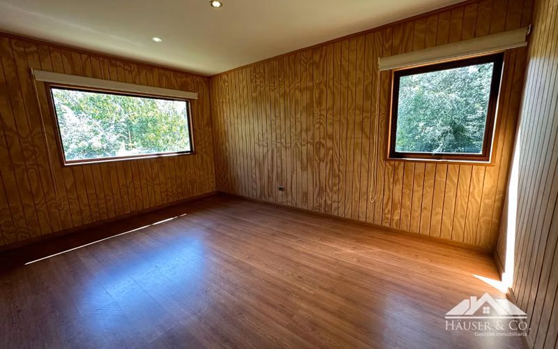 Casa en arriendo Pucon Sector Waldorf 3 dorm 2 baños