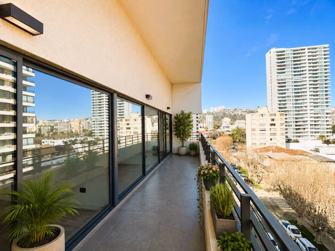Arriendo departamento  nuevo en centro de Viña del