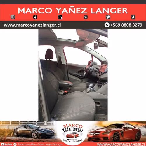PEUGEOT 208 ALLURE BLUEHDI 1.6 / AÑO  KILOMETROS / EXCELENTE ESTADO