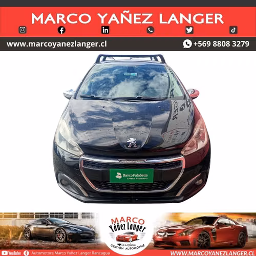 PEUGEOT 208 ALLURE BLUEHDI 1.6 / AÑO  KILOMETROS / EXCELENTE ESTADO