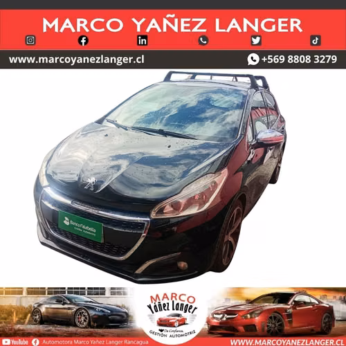PEUGEOT 208 ALLURE BLUEHDI 1.6 / AÑO  KILOMETROS / EXCELENTE ESTADO