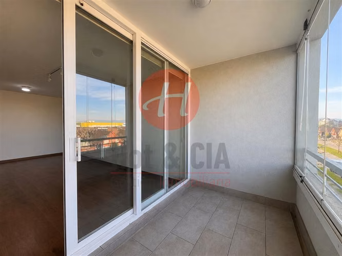 Departamento en Arriendo en Barrio Inglés, Temuco 3D, 96 M