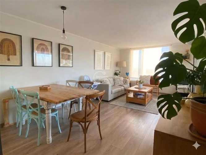 Venta departamento en Concón, soleado y con gran vista