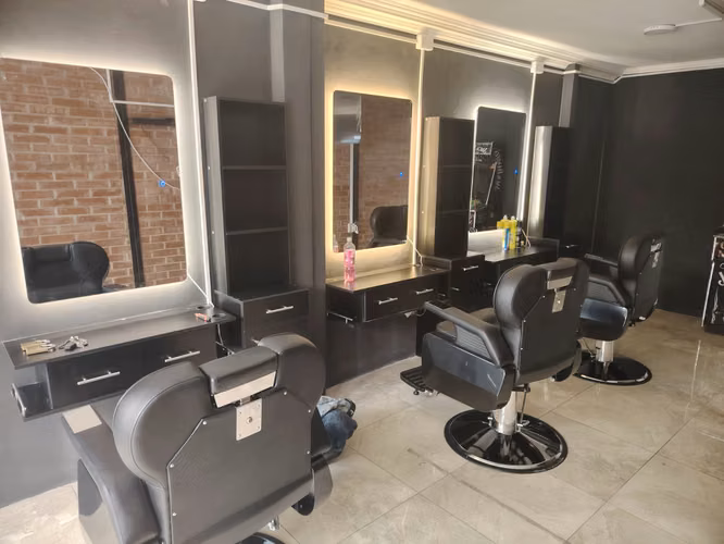 Mobiliario para Barbería