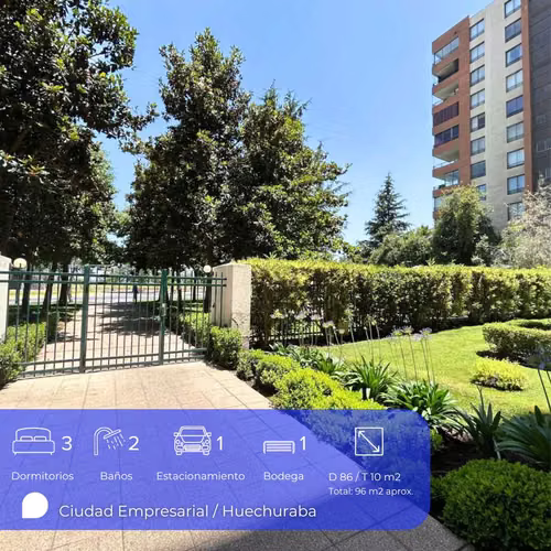 Depto 3D+2B+1E+1B Norte |96 m²| Teleférico (178711)
