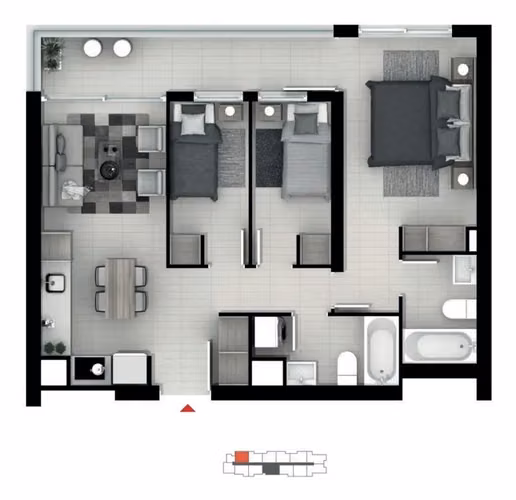 DEPARTAMENTO ALTOS DE PAJARITOS MAIPÚ 3D+2B+1E