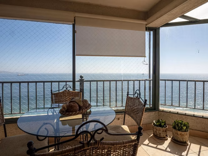 VENTA  VINA DEL MAR FRENTE AL MAR 4D 2B  2E 1B PRTO PACIFICO