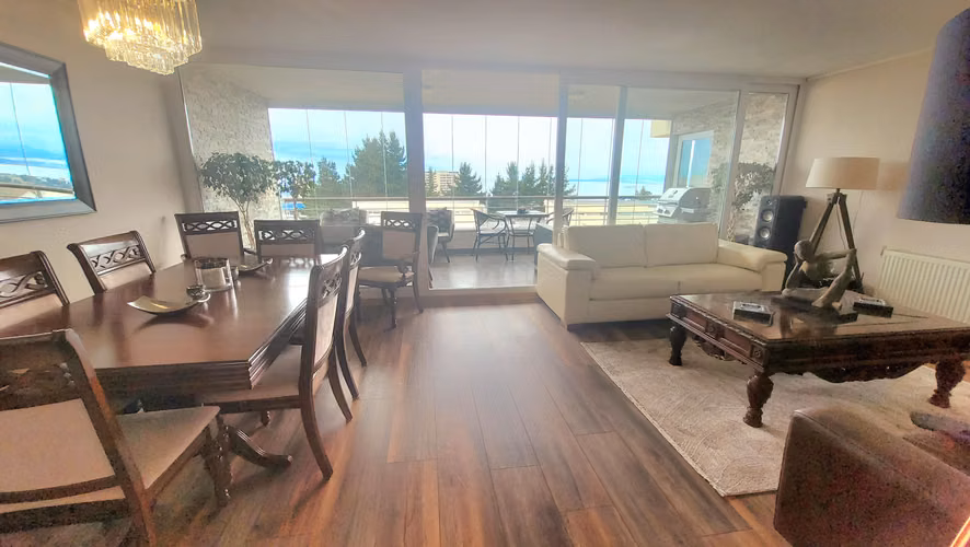 AMPLIO DPTO DE 4D, 3B EN CONDOMINIO MIRADOR DE MONTEMAR, CONCÓN