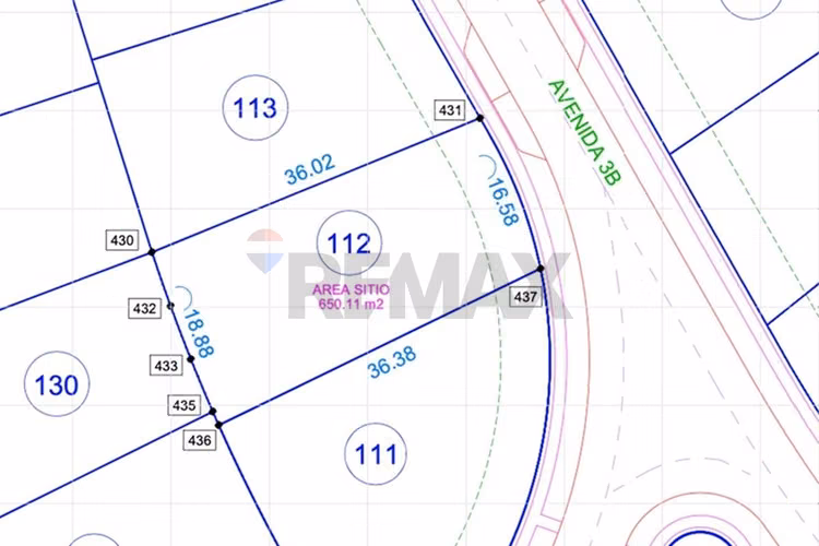 650 m2 la reserva