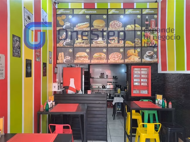 Derecho de llaves cafetería con expendio de platos preparado