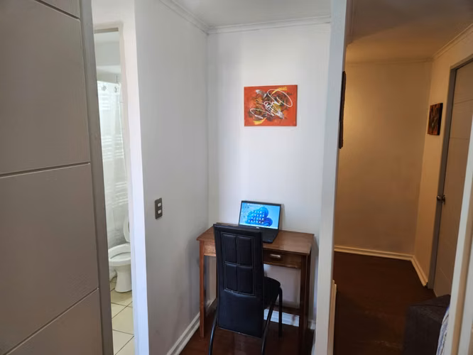Depto Amoblado 70 m² 3D/2B | Sector Santa Ana, Metro y Completos Espacios Comunes