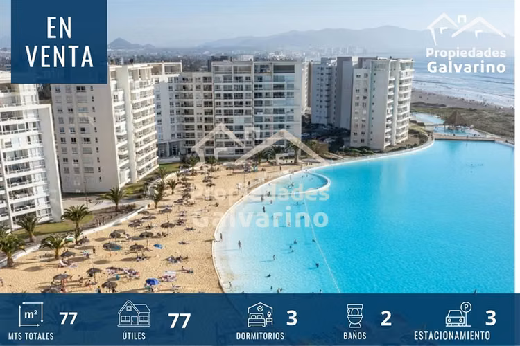 Departamento en venta Laguna del Mar, La Serena