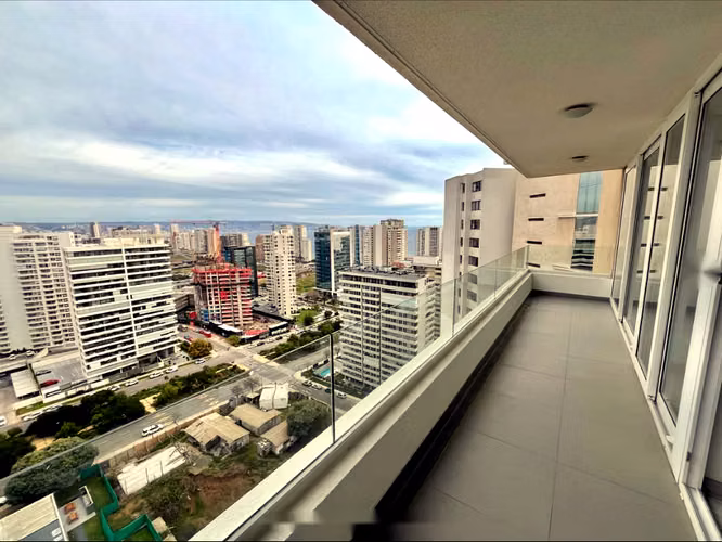 Arriendo Dpto NUEVO - 600.000 - Bosques de Montemar (2H+2B+E+B) D