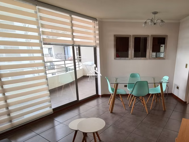 ARRIENDO AMPLIO DEPARTAMENTO SEMI AMOBLADO