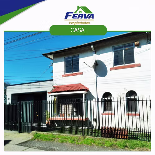  SE VENDE CASA – PARQUE RESIDENCIAL SAN MARCOS, TALCAHUANO