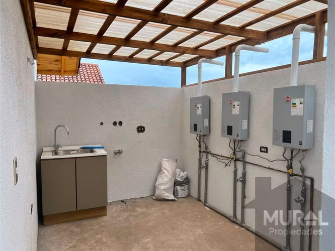 Arriendo casa nueva, condominio seguro, Trebulco, Talagante