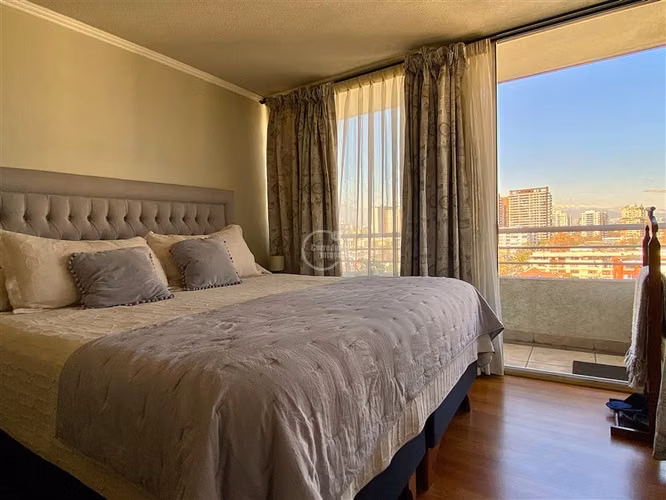 Departamento en Arriendo en Ñuñoa 2D y 2B vista despejada