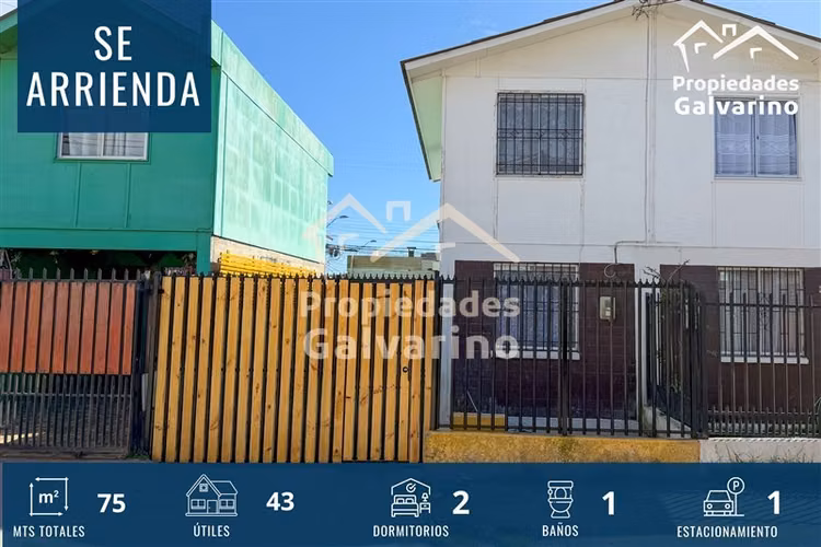 Casa en arriendo de 2 dorm. en Coquimbo