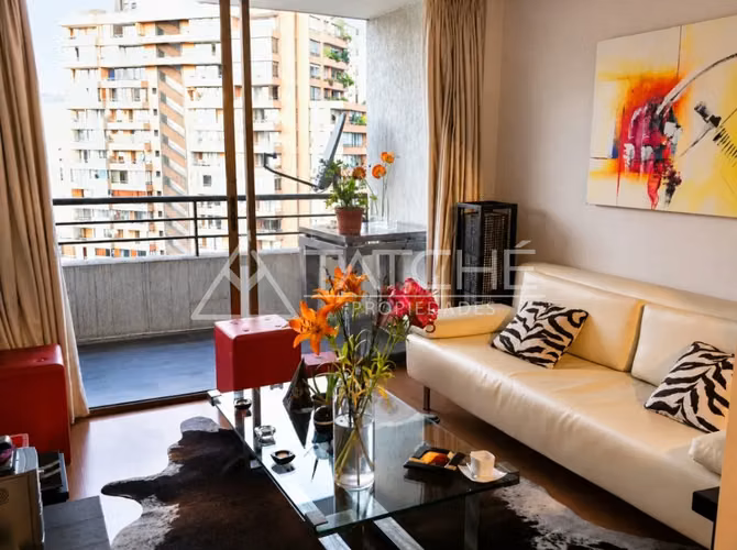 ARRIENDO DEPARTAMENTO 1HAB 1BA LAS CONDES