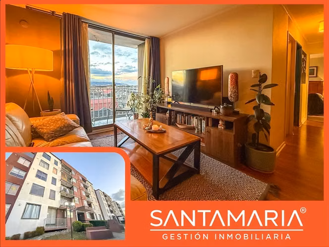 Departamento en venta de 3 dorm. en Colon, Talcahuano