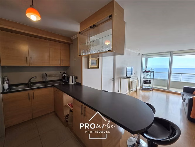 Venta dpto. estilo mariposa 2 dorm, Estacionamiento y bodega