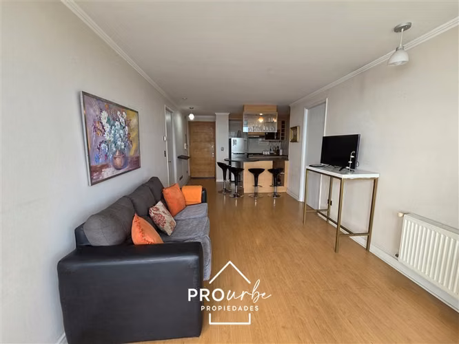 Venta dpto. estilo mariposa 2 dorm, Estacionamiento y bodega