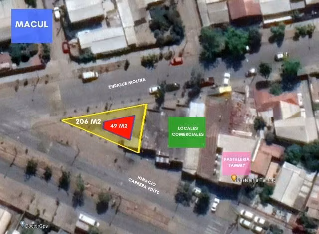 Sitio 206 mts en venta en Enrique Molina, Macul