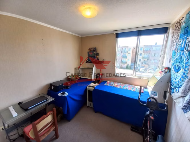 Hermoso Departamento en Tercer Piso, 3 Dormitorios, 1 Baño, Lampa.