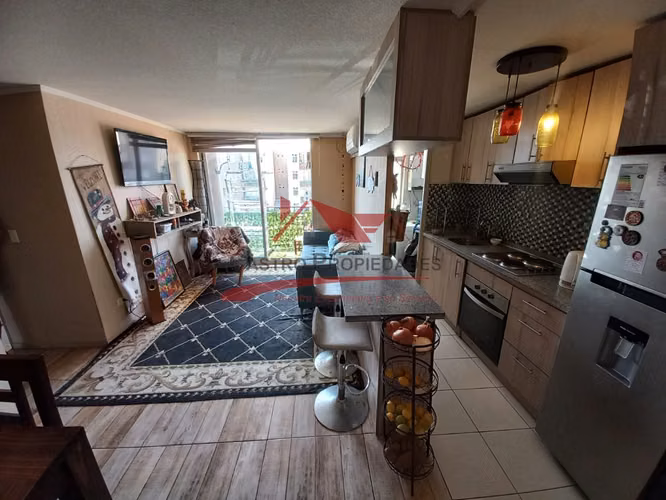 Hermoso Departamento en Tercer Piso, 3 Dormitorios, 1 Baño, Lampa.
